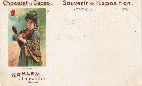 Souvenir de l'exposition de Genève de 1896