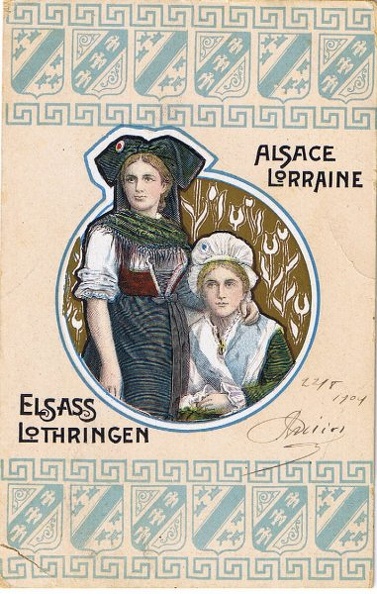 L'Alsace et la Lorrraine