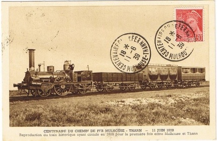 Centenaire du Train de Mulhouse à Thann