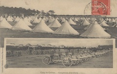 Camp de Châlons, le campement d'artillerie