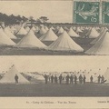 Camp de Châlons, les tentes