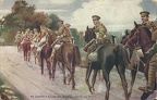 Hussards anglais allant au front