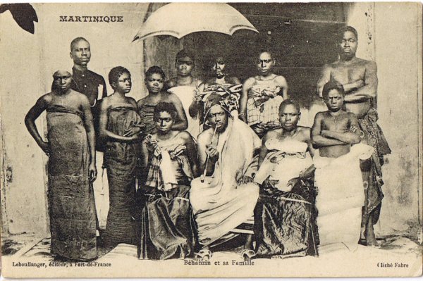 Le roi du Dahomey en exil